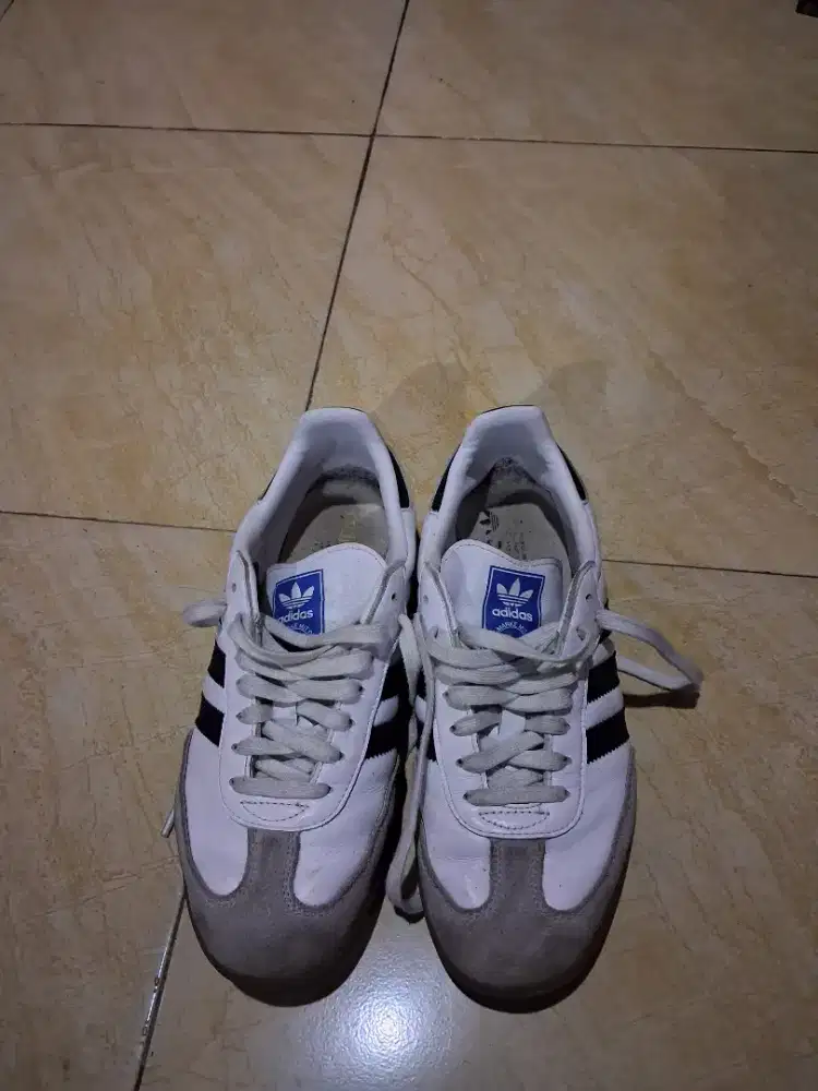 Sepatu adidas samba OG Cloud White