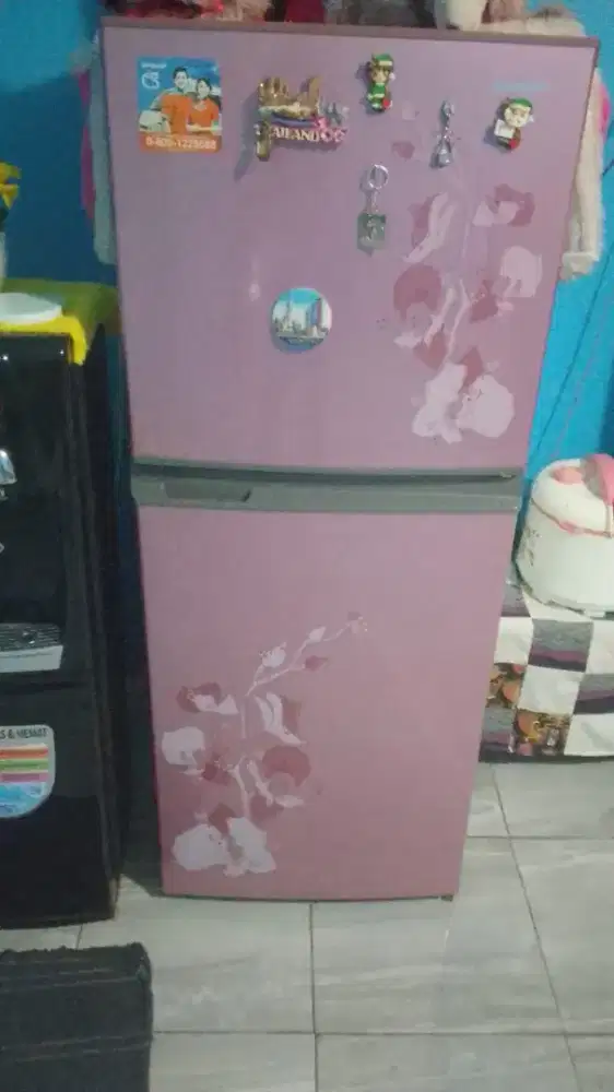 Jual kulkas 2pintu no minus