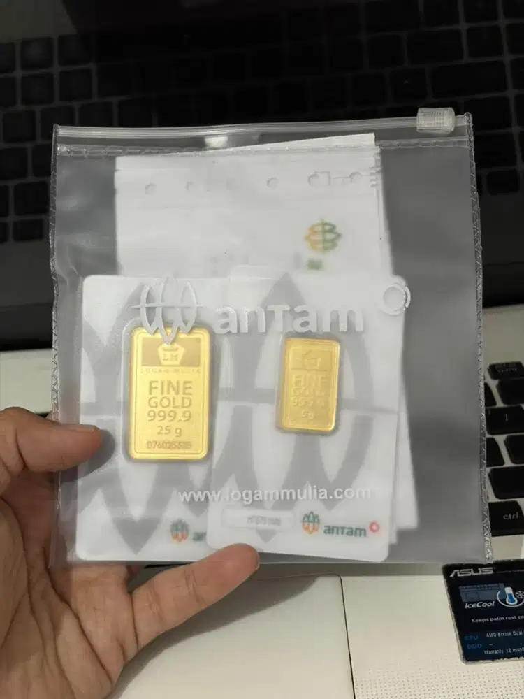 Antam 25gr & 5gr tahun 2026