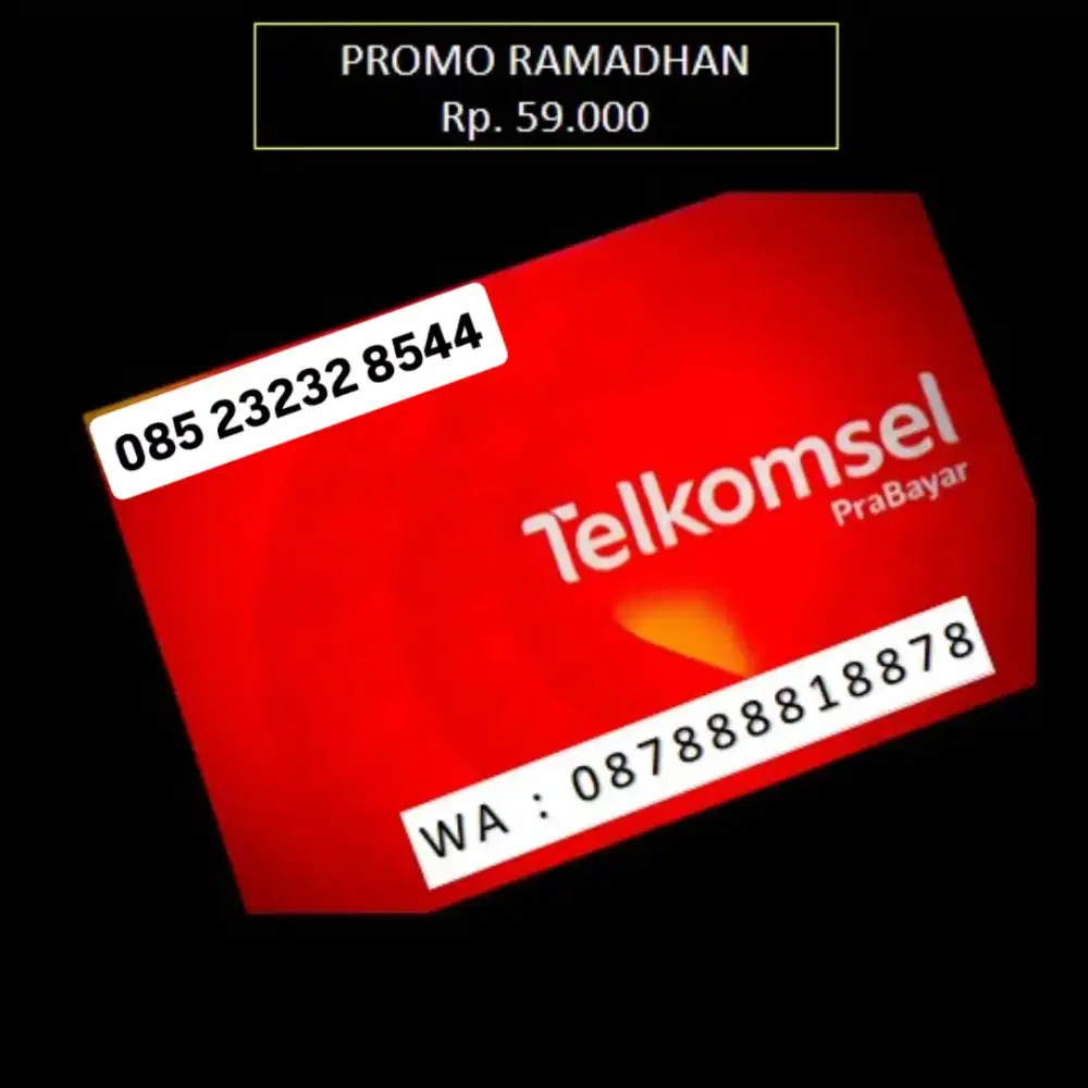 Nomor cantik Telkomsel