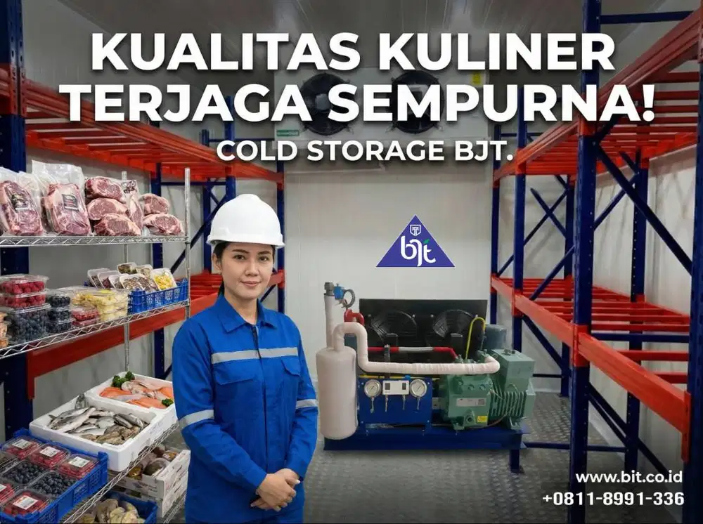 COLD STORAGE ROOM MINI KAPASIATS 2 TON BJT