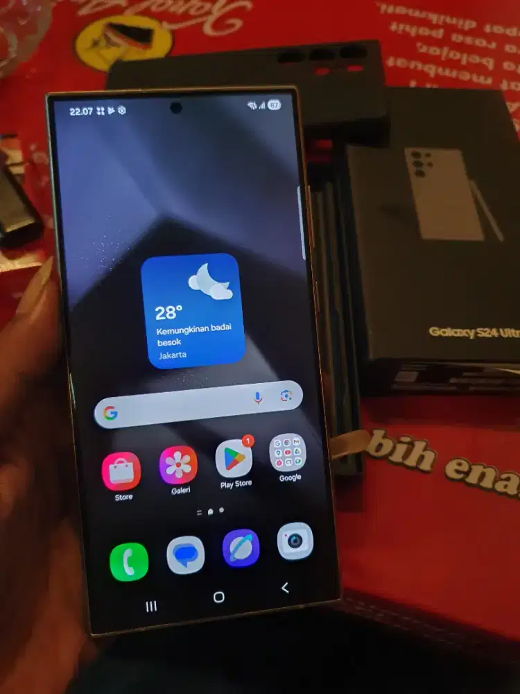 Samsung s24 ultra 12/256 gb sein resmi