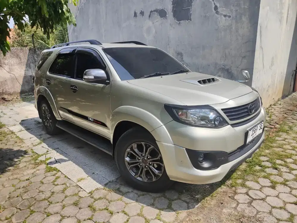 Fortuner VNT TRD siap buat mudik !!!