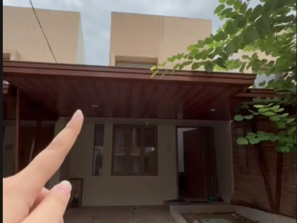 Rumah Furnished 1 Lantai di Springhill Yume Lagoon Cisauk – SHM, Dekat Stasiun & AEON BSD, 600 Juta Nego