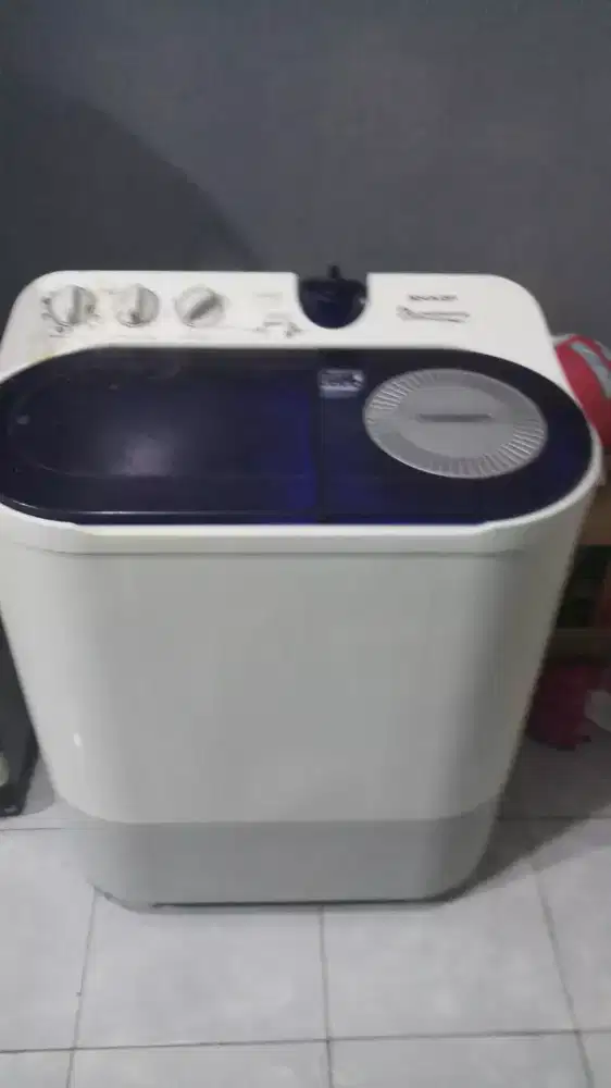 Mesin cuci sharp 8kg siap pakai