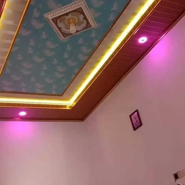 Partisi Jasa Tukang Pasang Wall Moulding Sekat Plafon PVC GRC Gypsum