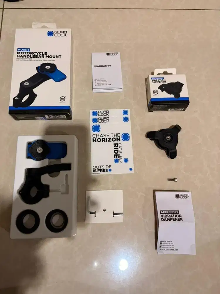 QuadLock Mount + Vibration Dampener