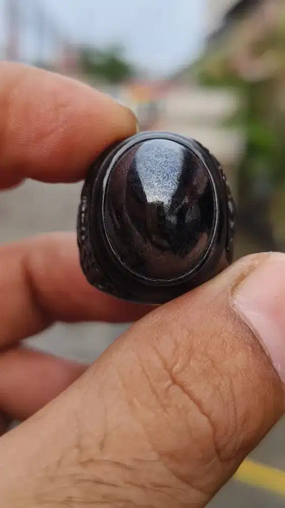 Batu BACAN DOKO HITAM LOGAM HQ