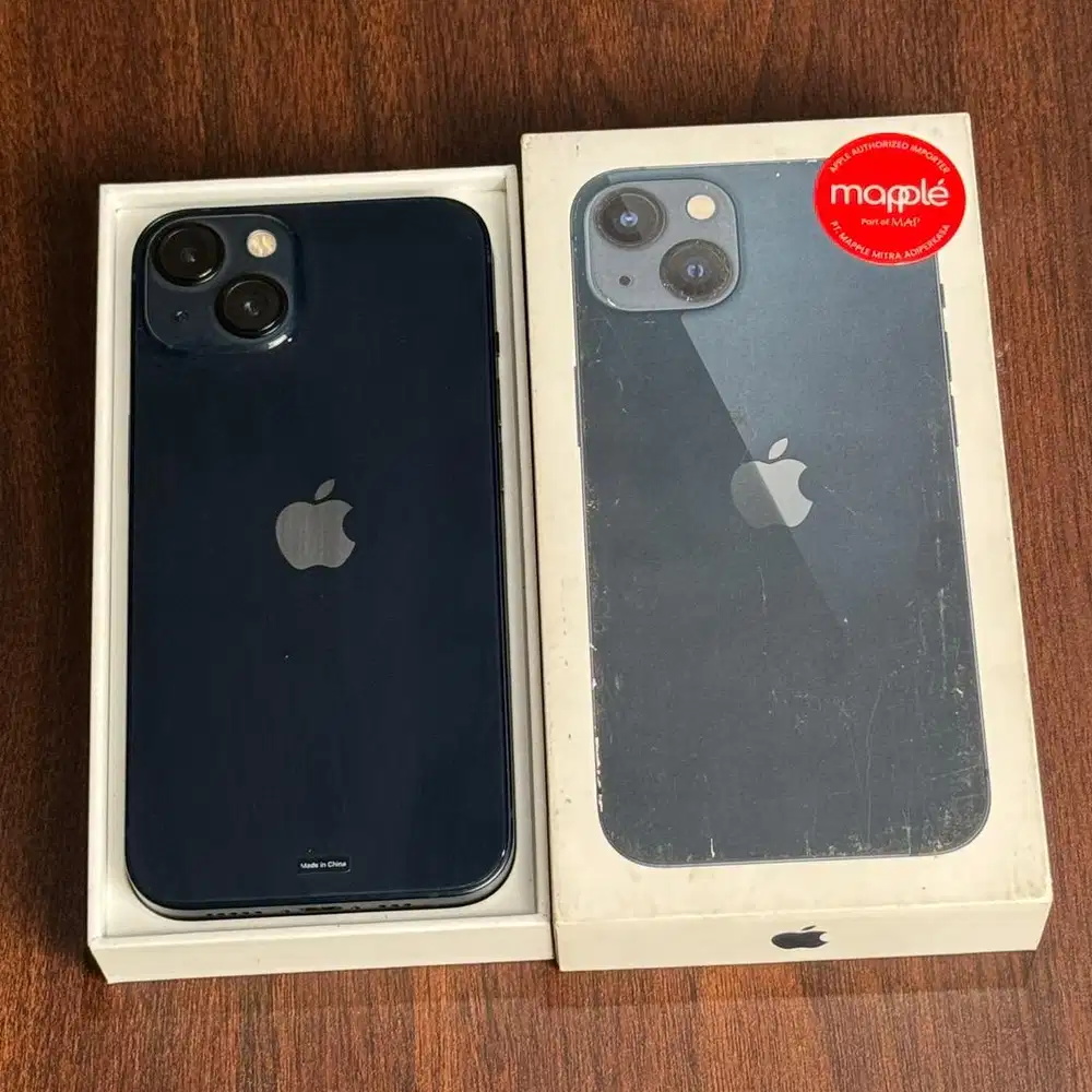 iPhone 13 MIDNIGHT 128GB Garansi Resmi iBox