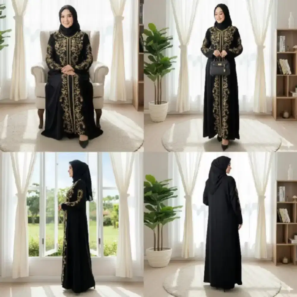 Cod gamis abaya arab muslimah