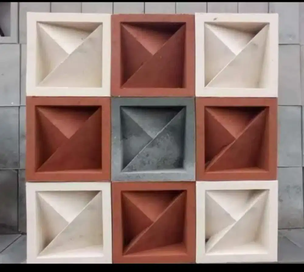 Roster beton berbagai macam motif barang