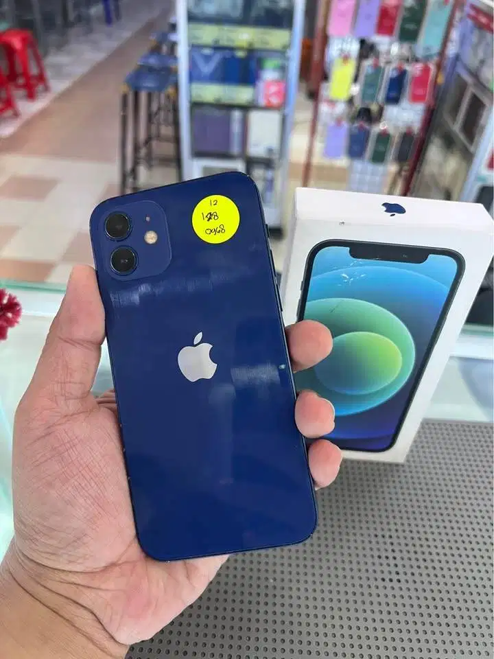 Iphone 12 128 IBOX (Blue) Fullset Jossjiss