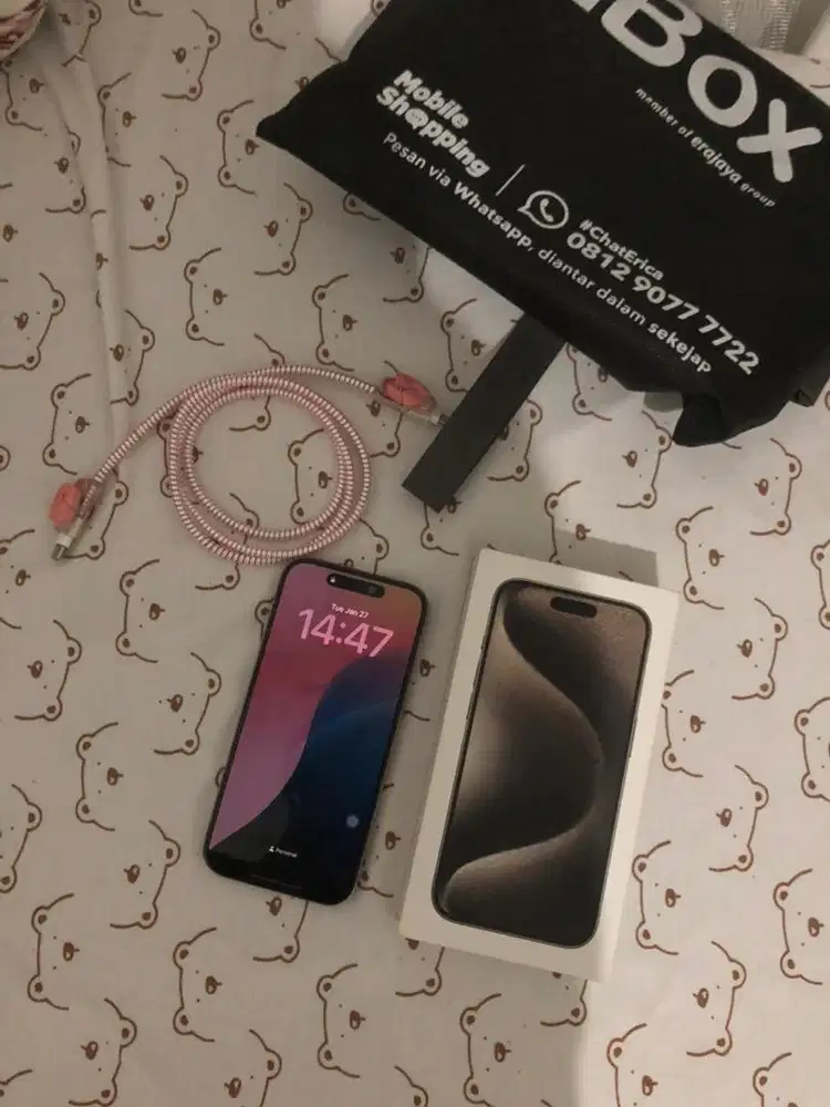 iPhone 15 pro 128 gb ex ibox