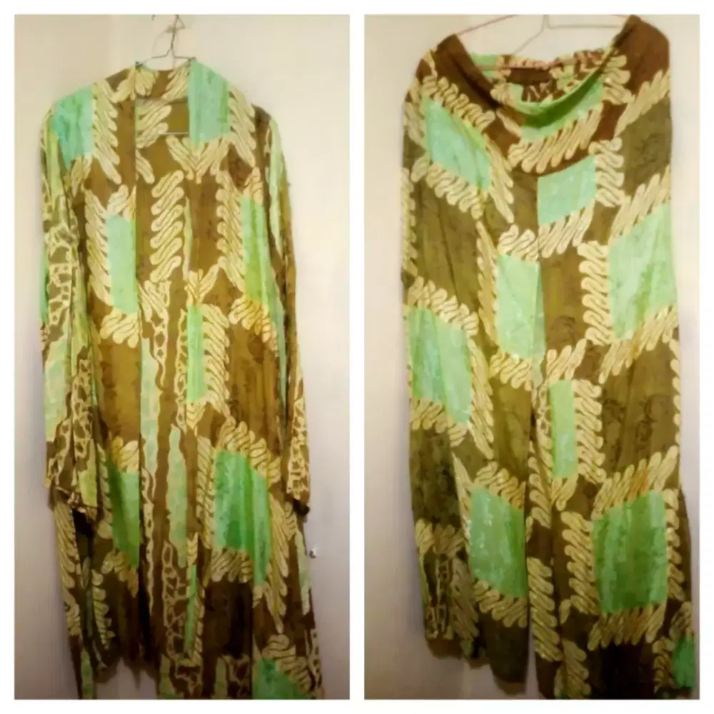 Set batik rompi & celana