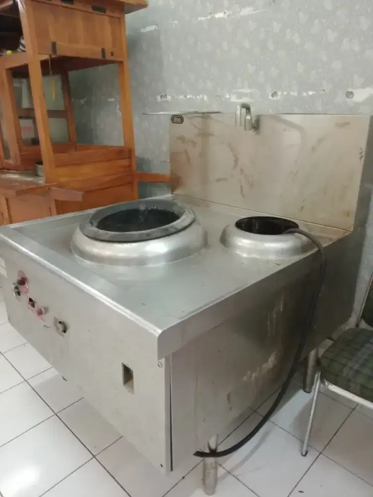Chines wok stove 1 Burner + 1 soup ring