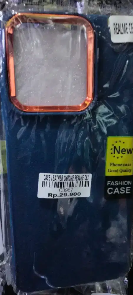 CASE LEATHER CHROME REALME C63