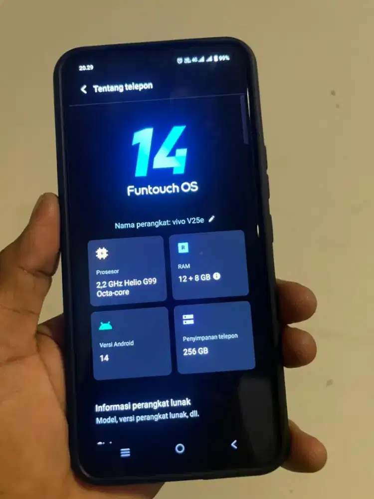 Vivo v25e Ram 12 / 256  mulus