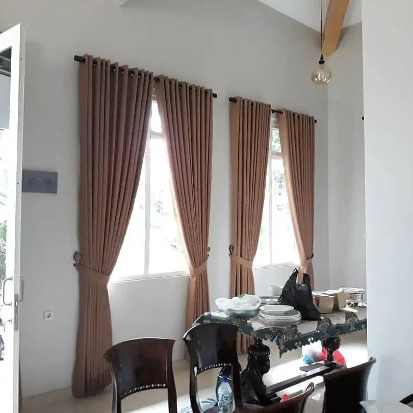Termewah Gorden Pasang Wallpaper Korden Gordeng Horden Roller Blind