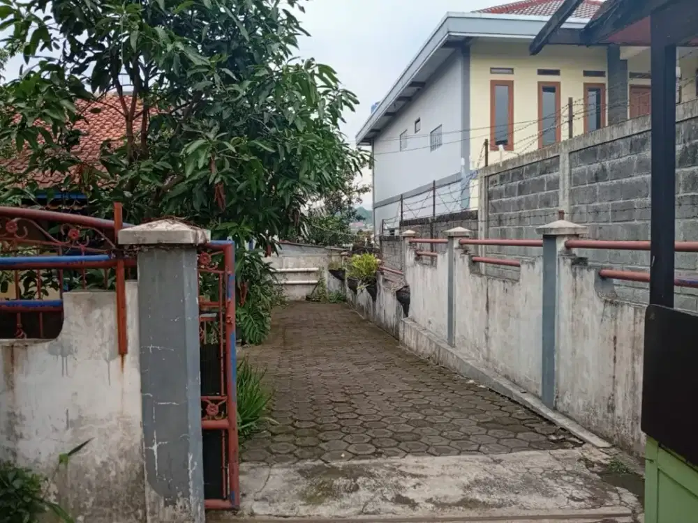 Di Jual Rumah halaman luas masih bisa dibangun,lingkungan adem,akses kemana-mana  dekat,5-10 mnit (pasar,tk retel borma,sprindo,griya,RS,desa,kcmtan,s