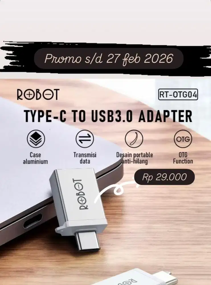 ROBOT OTG USB TO TYPE C