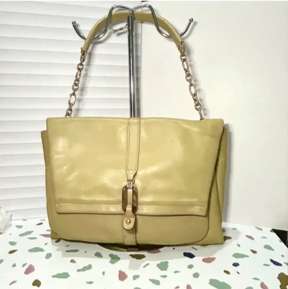 Tas kulit asli mewah Anna Klein