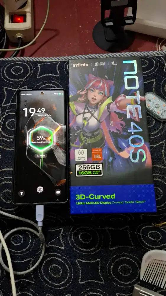 Infinik note 40S ram 8+8/256