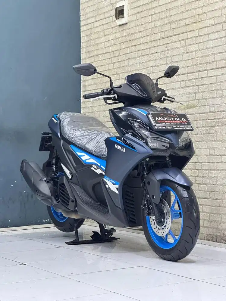 Km 5rb Gres‼️ Aerox 155 Alpha 2025 Bau baru - Zaky Mustika