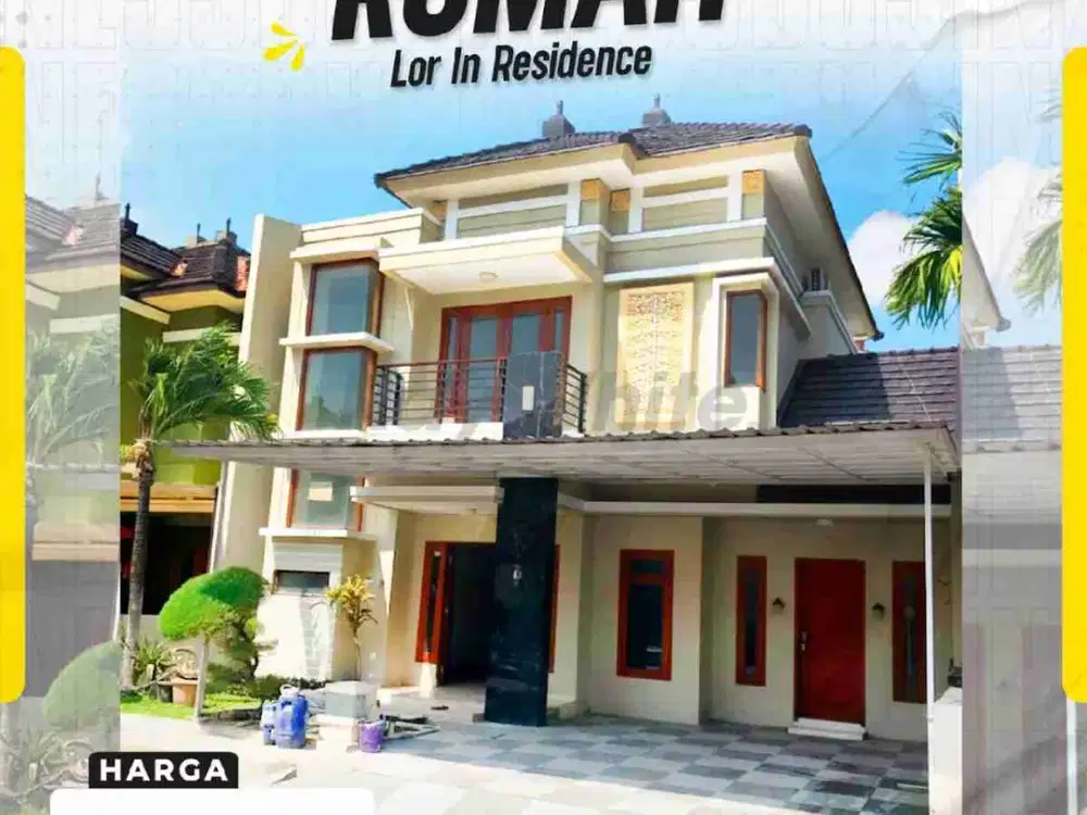 rumah cantik kompleks elite dekat pintu tol