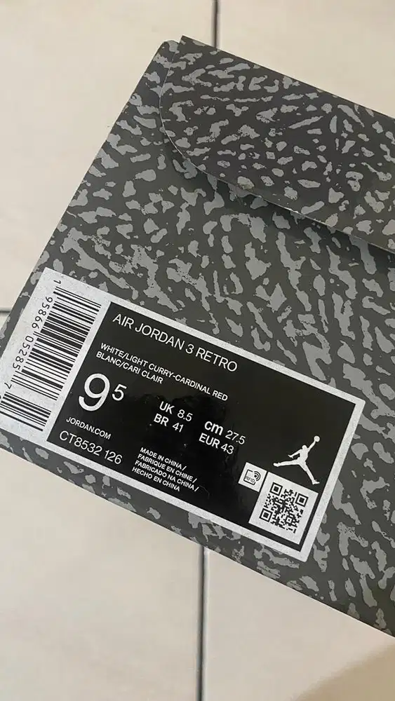 Jordan 3 Retro Authentic Hoops