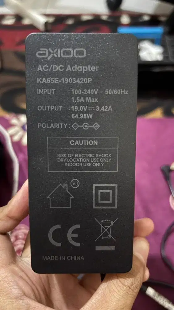 Charger Axioo Mybook Hype