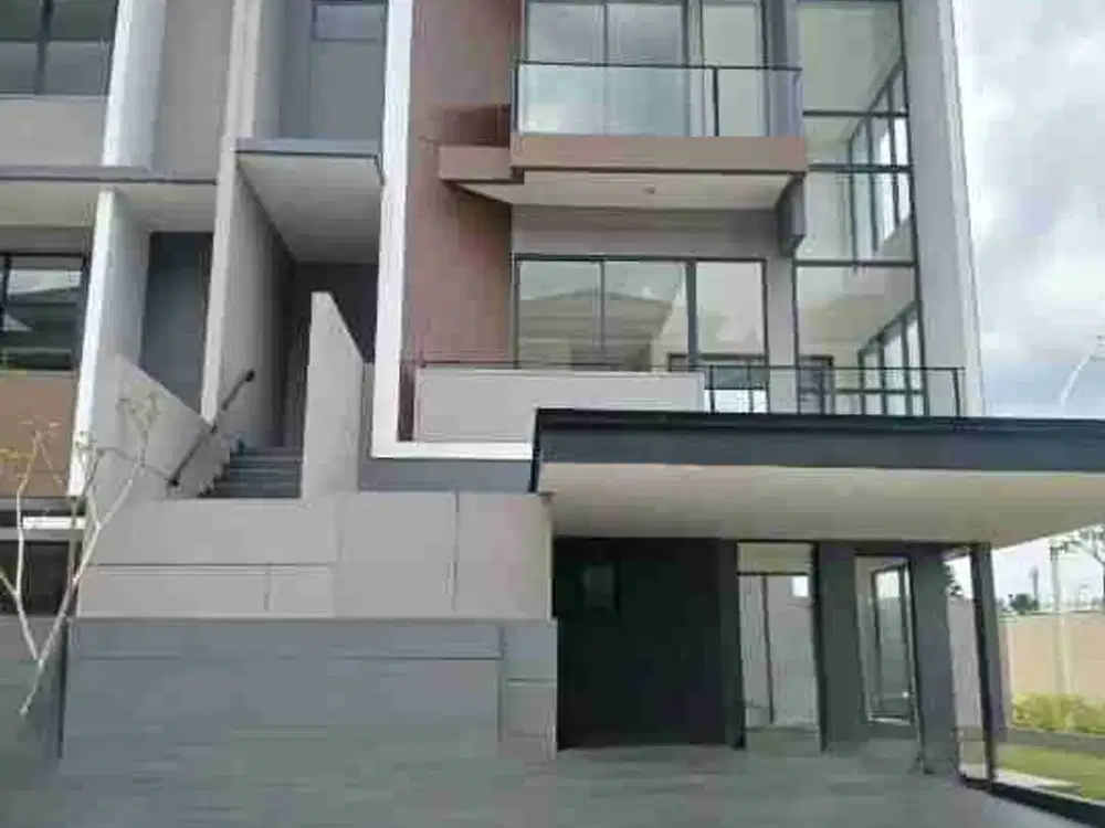 Dijual rumah hoek brand new 3 lantai cluster kelimutu