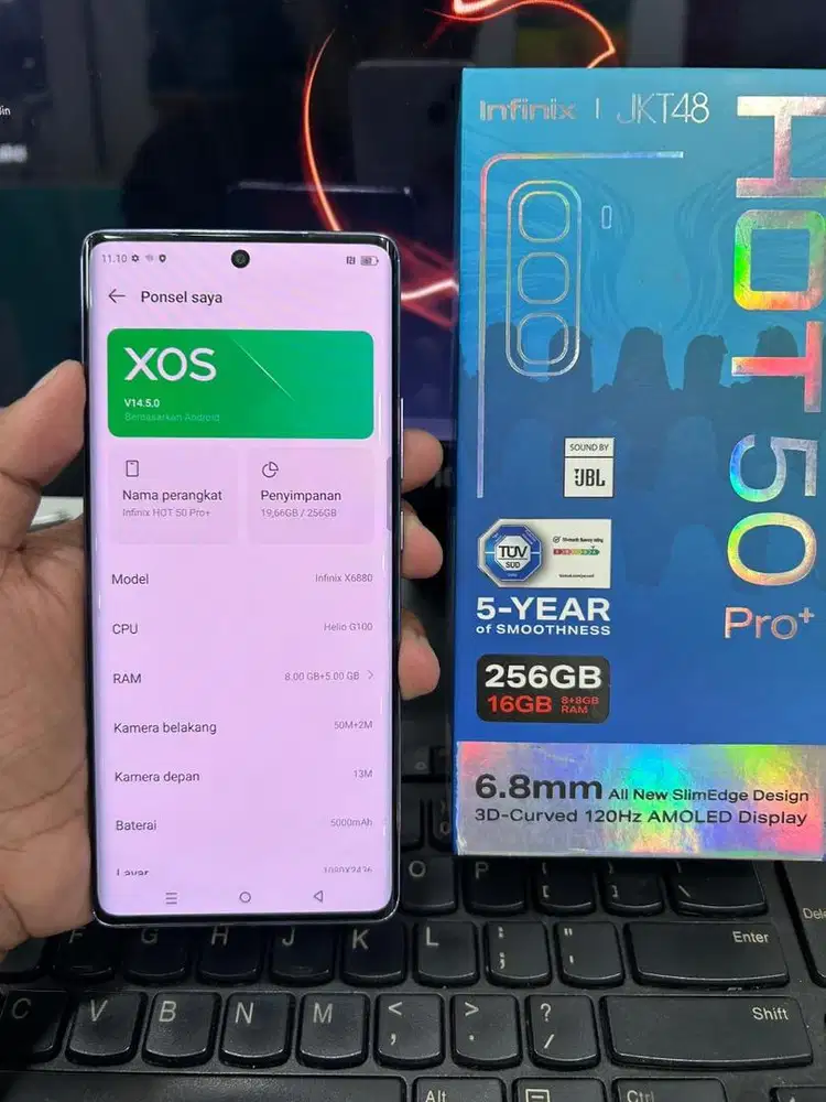 Infinix hot 50 pro+ Fullset