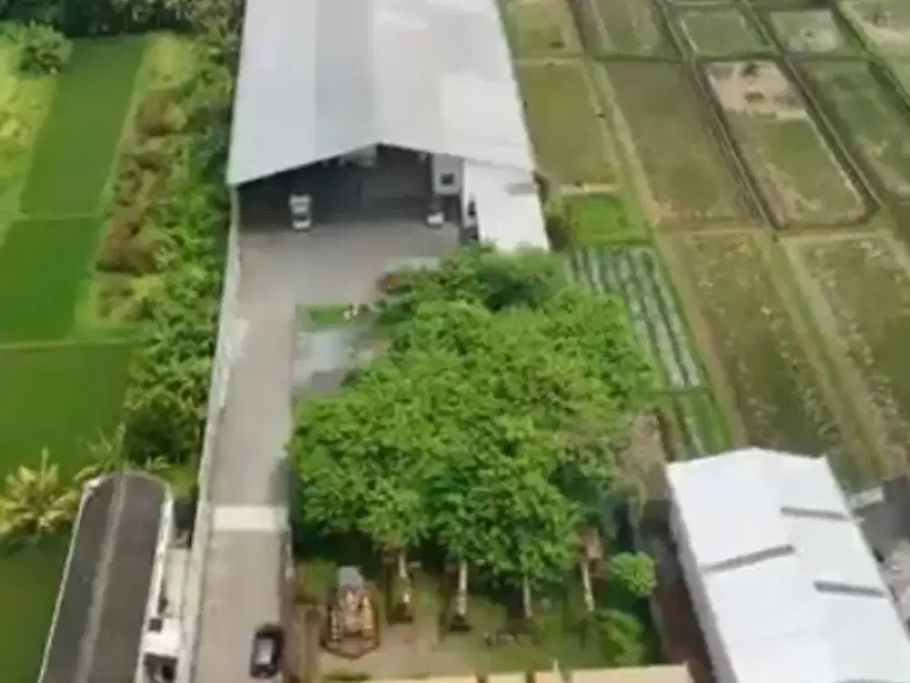 Disewakan Gudang Bisa Diperlebar Di Pinggir Jalan Ringroad Barat