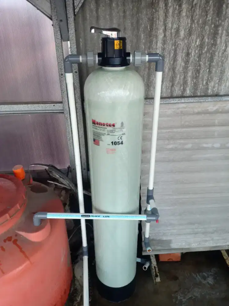 Filter air FRP 1054 include pemasangan
