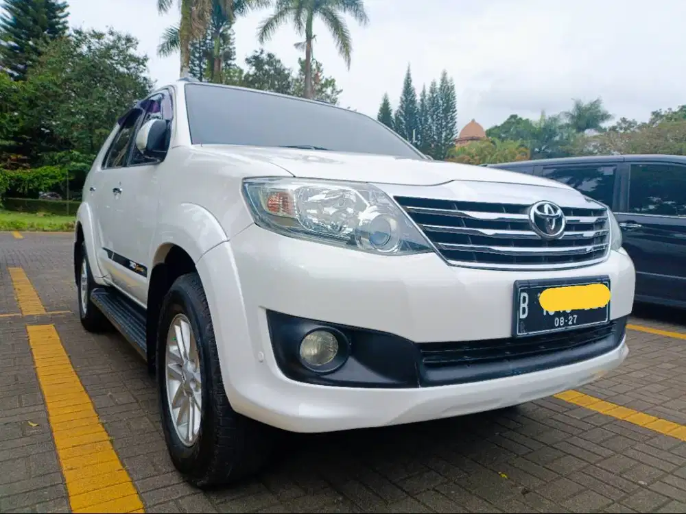 Fortuner 2.7G 2012 Mulus, Siap mudik