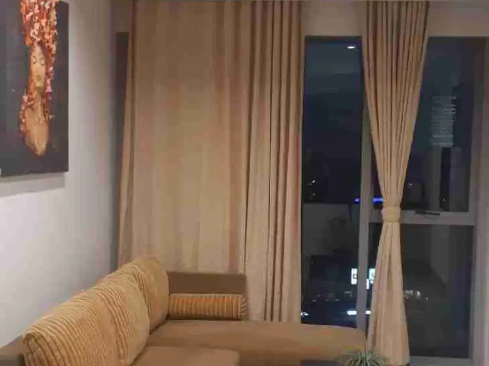 Dijual apartemen Branz BSD City 1BR full furnished siaphuni menghadap Ice BSD