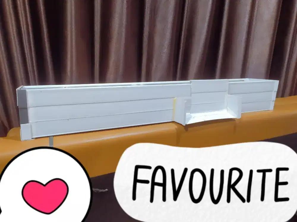 Jual talang filter pvc 85cm no bocor no rembes