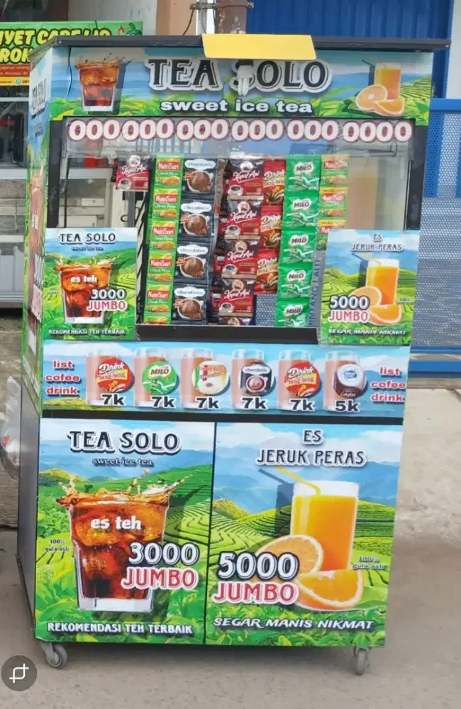 Jual cepat gerobak es solo / jeruk