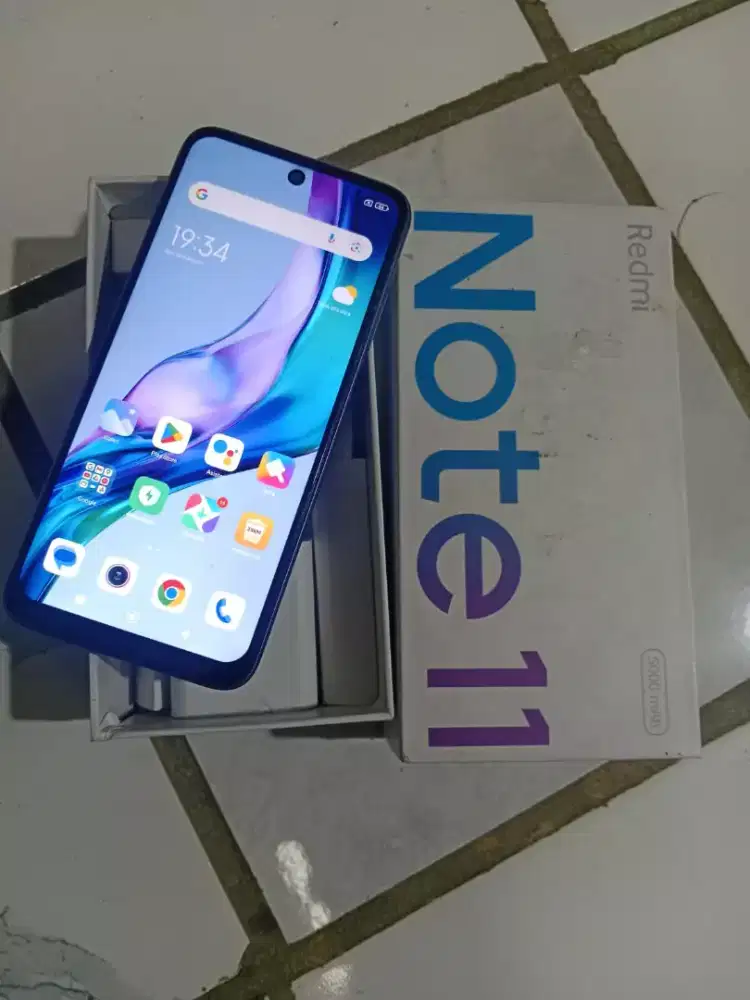 Redmi note 11 ram 6/128 fullset nominus