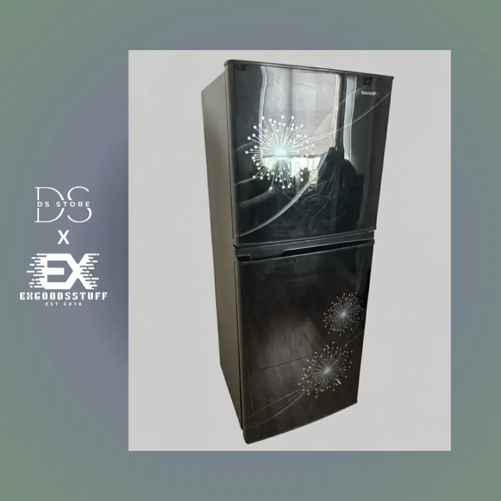Sharp Kulkas 2 Pintu (Lightly Used)