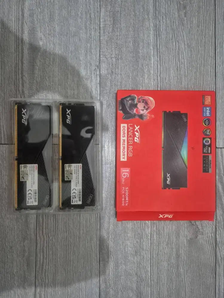ADATA DDR5 XPG LANCER BLADE Black RGB 32GB 5200Mhz (2x16GB)