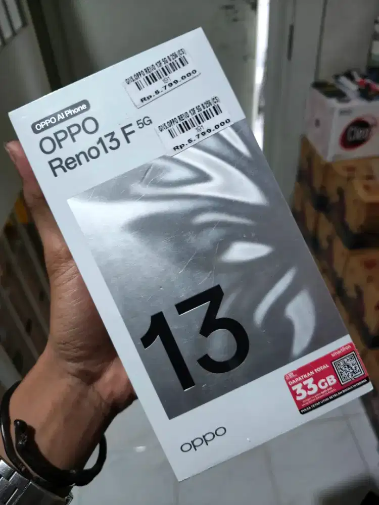 Oppo Reno 13f ram 8+8/256 Atlantis dahsyat