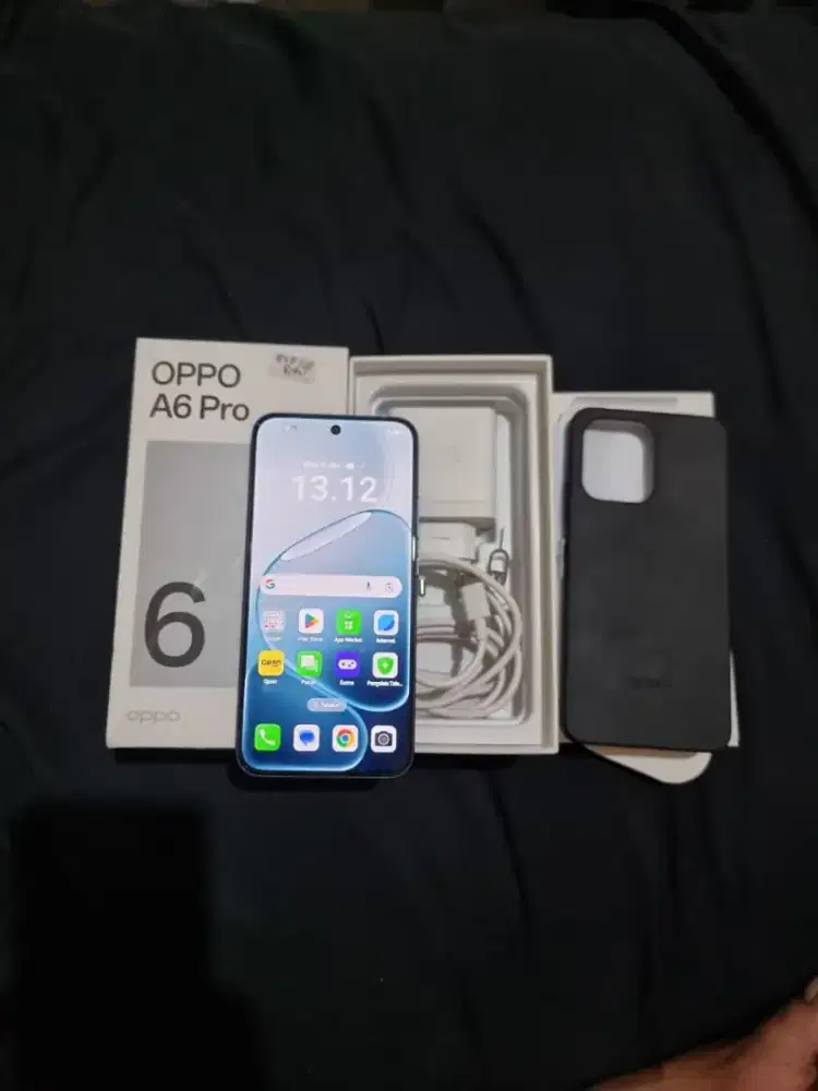 Jual hp belum sebulan Oppo A6 Pro likenew mulua bekas review saja