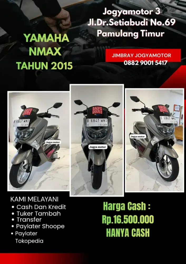 A_Yamaha Nmax Tahun 2015