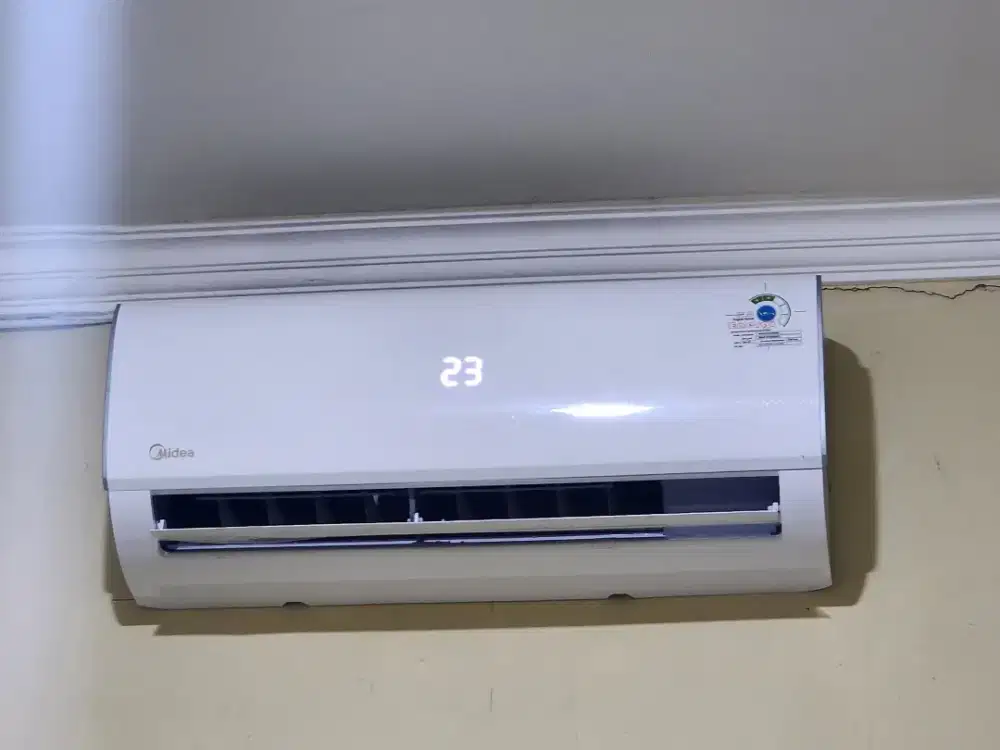 AC Midea 3/4 PK (Low Watt)-Garansi 10 Tahun, Pemakaian Sangat Singkat