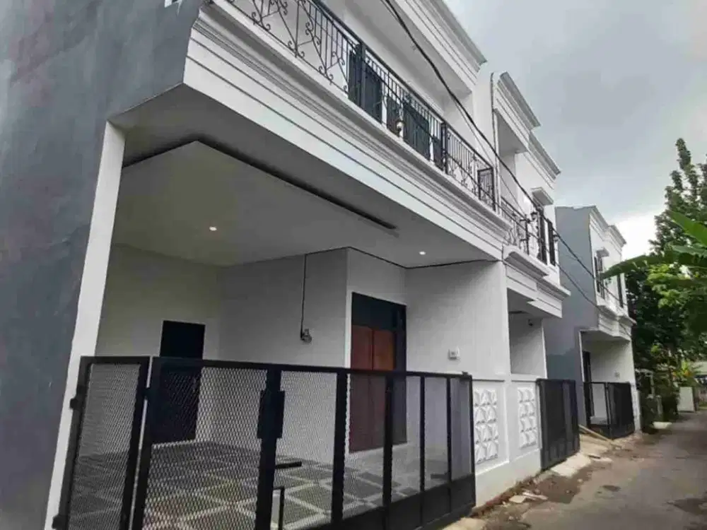 Rumah Murah Single House 2 Lantai Siap Huni  Dekat Stasiun dan Pintu Tol Di Srengseng Sawah Jagakarsa