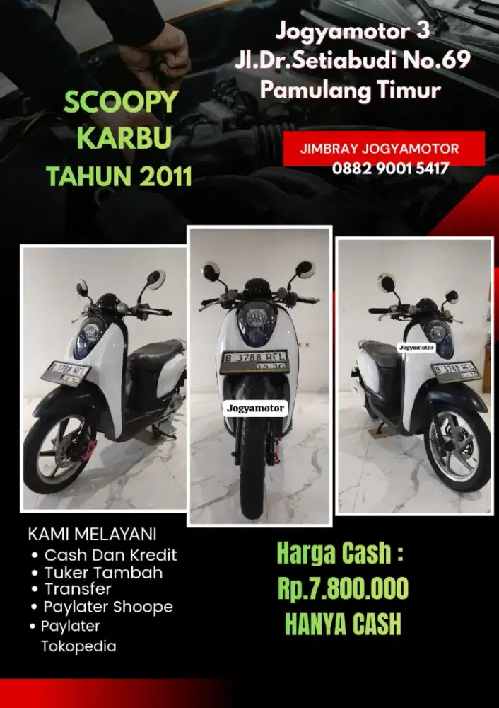 A_Honda Scoopy Karbu Tahun 2011