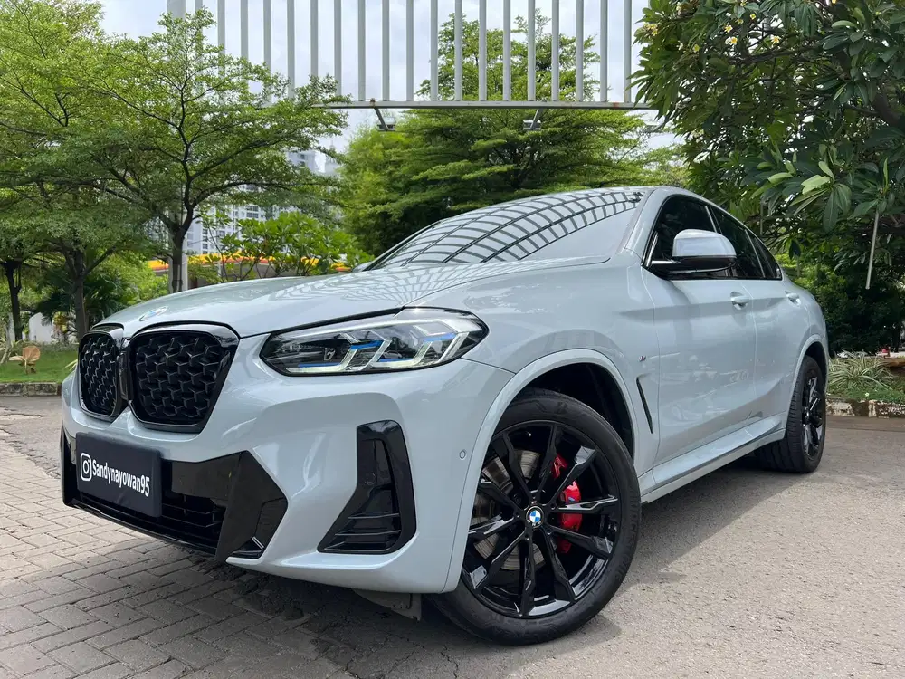 KM.19.000 RARE BMW X4 X-4 X 4 M-SPORT 2023/2022 BROOKLYN GREY TDP75