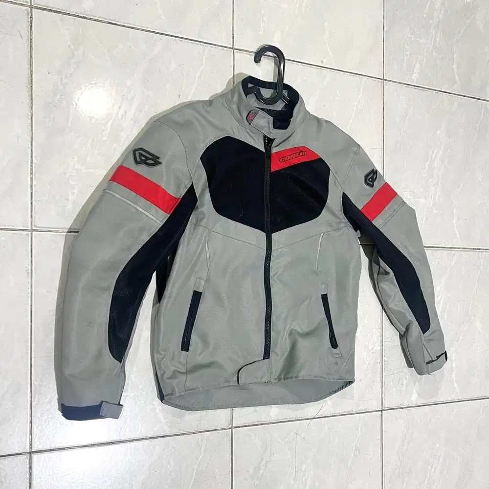 Jaket Contin Chimera size M Grey protector utk turing riding motor