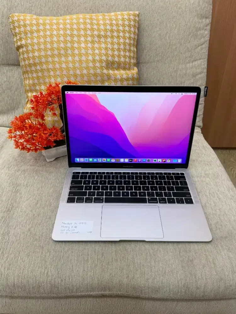 Macbook air 2019 i5 8gb 256gb cc 95 murmer